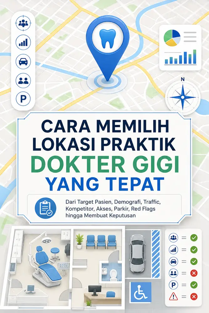 Cover Cara Memilih Lokasi Praktik Dokter Gigi yang Tepat