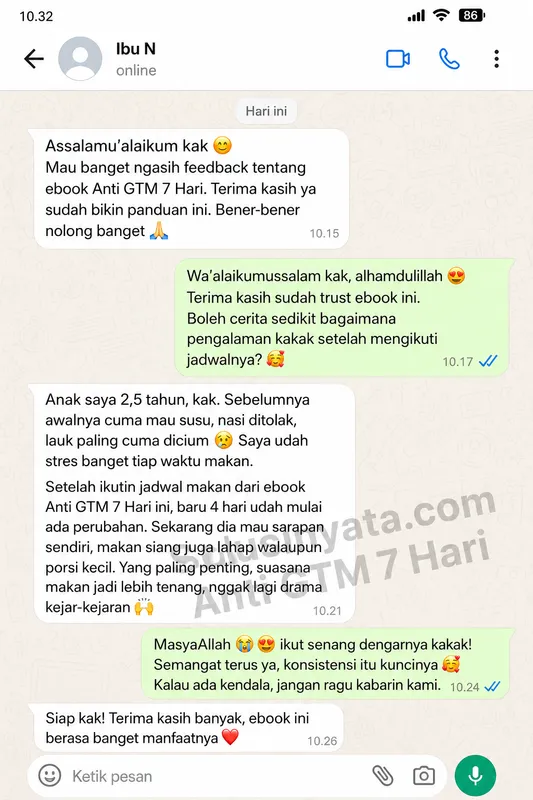 Review pembaca Anti-GTM 7 Hari 1