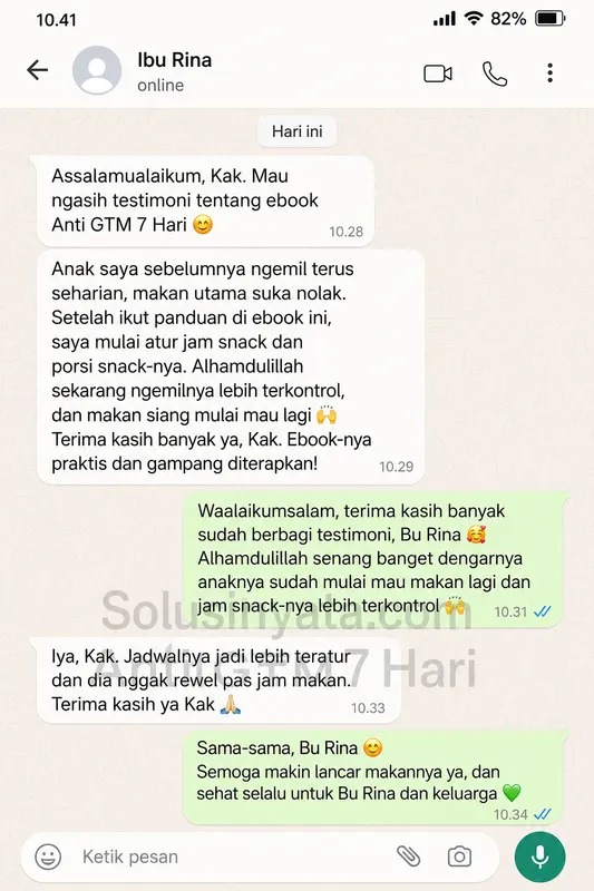 Review pembaca Anti-GTM 7 Hari 2