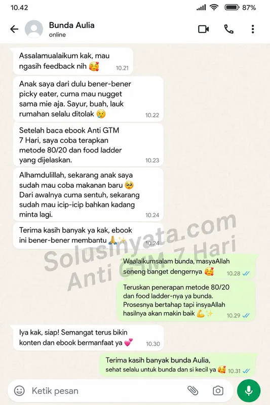 Review pembaca Anti-GTM 7 Hari 7