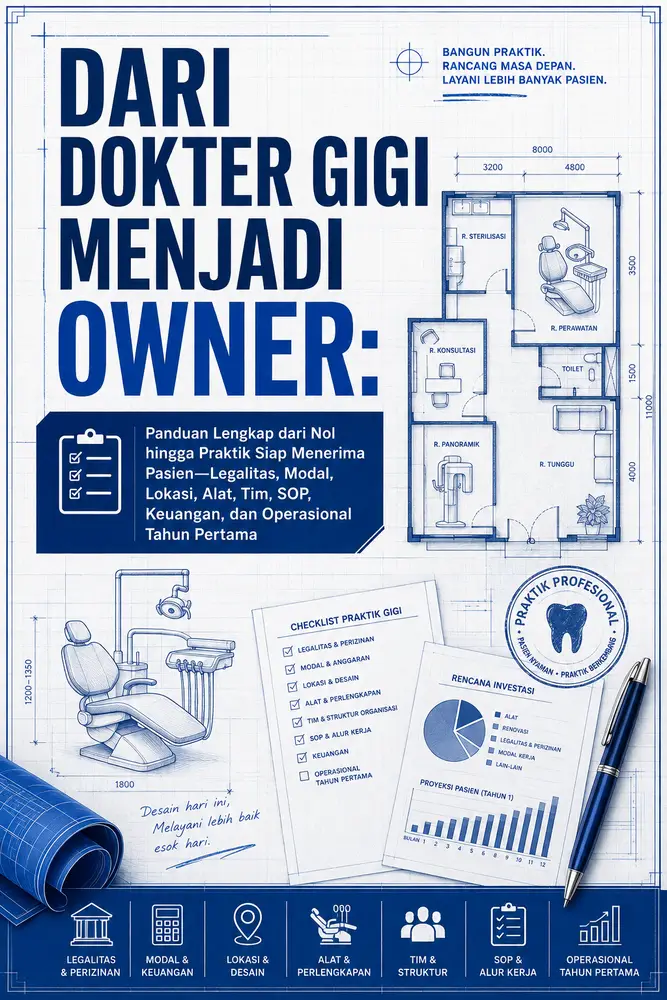 Cover Dari Dokter Gigi Menjadi Owner