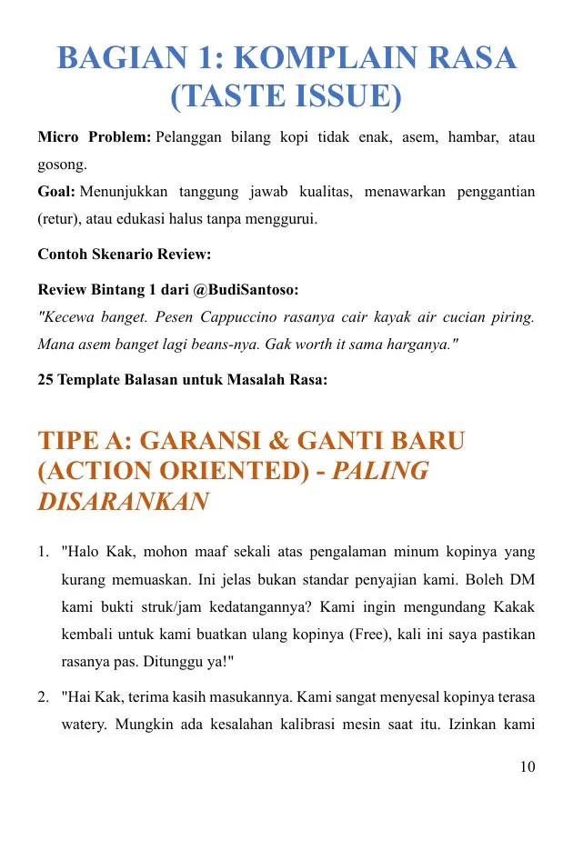 Contoh halaman ebook tentang komplain rasa