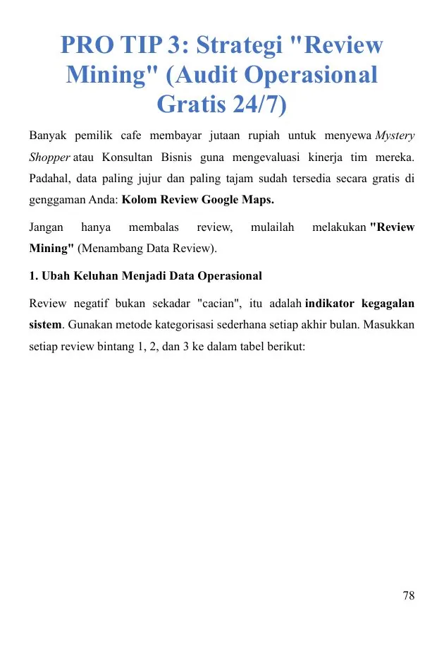 Contoh halaman ebook tentang Review Mining